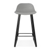 Tabouret De Bar Miky Mini Gris  BS01650GR