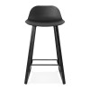 Tabouret De Bar Miky Mini Noir  BS01640BL