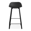 Tabouret De Bar Miky Mini Noir  BS01640BL