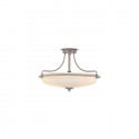 Plafonnier Griffin 4x100W Nickel Antique