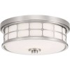 Plafonnier Guardian Nickel 2x60W E27 QUOIZEL QZ-GUARDIAN-F BN