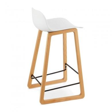 Tabouret De Bar Scandinave Astoria Blanc  BS01380WH