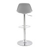 Tabouret De Bar Suki Gris Gris  BS01320GRGR