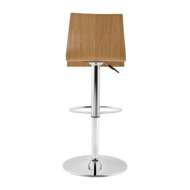 Tabouret de Bar Industriel Réglable Madeira Naturel  BS00920NA