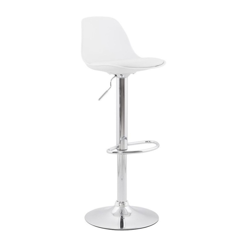 Tabouret de Bar Réglable Suki Blanc  BS00850WHWH