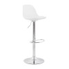 Tabouret de Bar Réglable Suki Blanc  BS00850WHWH