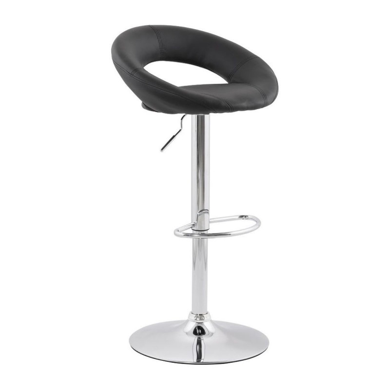 Tabouret de Bar Réglable Atlantis Noir  BS00800BL