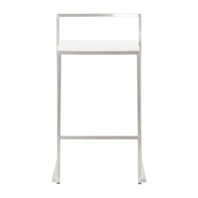 Tabouret De Bar Meto Blanc L44  BS00790WH