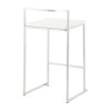 Tabouret De Bar Meto Blanc L44  BS00790WH