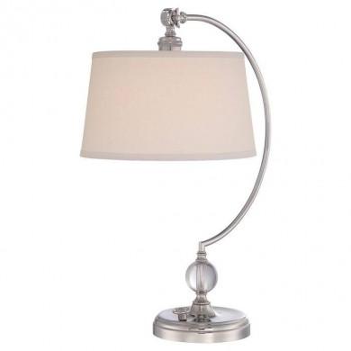 Lampe Jenkins Nickel 1x100W E27 QUOIZEL QZ-JENKINS-TL PN