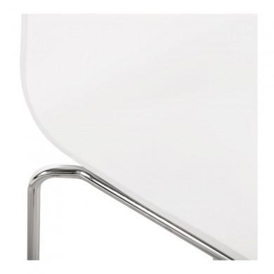 Tabouret De Bar Cobe Blanc L52  BS00240WH