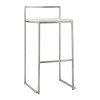 Tabouret De Bar Meto Blanc L45  BS00120WH