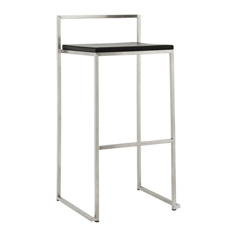 Tabouret De Bar Meto Noir L45  BS00110BL