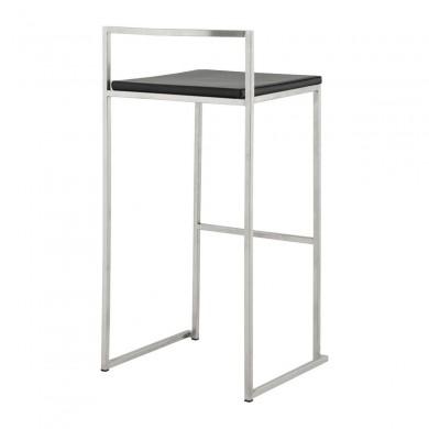 Tabouret De Bar Meto Noir L45  BS00110BL