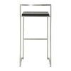 Tabouret De Bar Meto Noir L45  BS00110BL