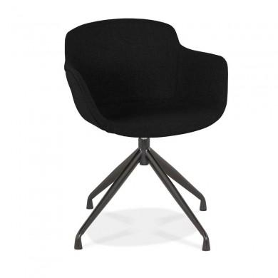 Fauteuil Tori Noir KO_AC03970BLBL AC03970BLBL Fauteuil Tori Noir AC03970BLBL