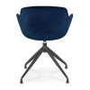 Fauteuil Krampo Bleu Noir  AC03940BUBL