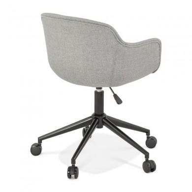 Fauteuil Staff Gris clair Noir  AC03890LGBL