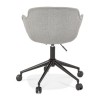 Fauteuil Staff Gris clair Noir  AC03890LGBL