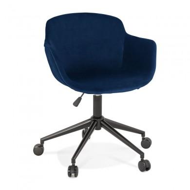 Fauteuil Smak Bleu Noir  AC03870BUBL