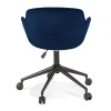 Fauteuil Smak Bleu Noir  AC03870BUBL