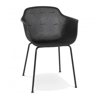 Fauteuil Buite Noir  AC03780BL