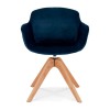 Fauteuil Marnie Bleu Naturel  AC03730BUNA