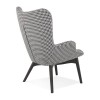 Fauteuil Wahou Blanc Noir  AC03610DI