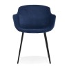 Fauteuil Lorel Bleu Noir  AC03400BUBL