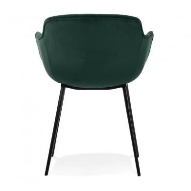 Fauteuil Lorel Vert Noir  AC03370GEBL