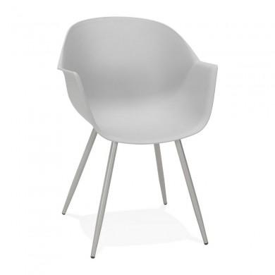 Fauteuil Stileto Gris  AC03070GR