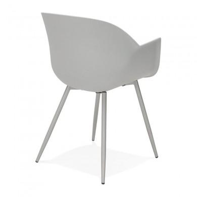 Fauteuil Stileto Gris  AC03070GR