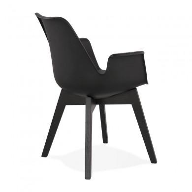 Fauteuil Alcapone Noir  AC02740BLBL