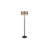 Lampadaire Laguna 2x60W Noir et cuivre QUOIZEL qzlagunafla