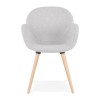 Fauteuil Sagu Gris clair  AC02480LG