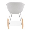 Fauteuil à Bascule Toggle Gris clair  AC02460LG