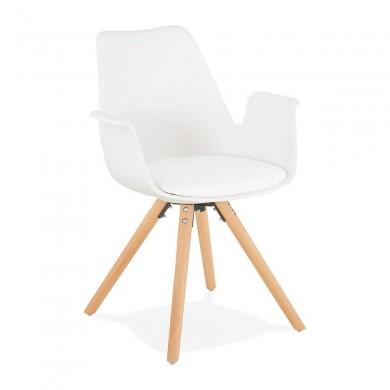 Fauteuil Skanor Blanc Naturel  AC02400WHNA