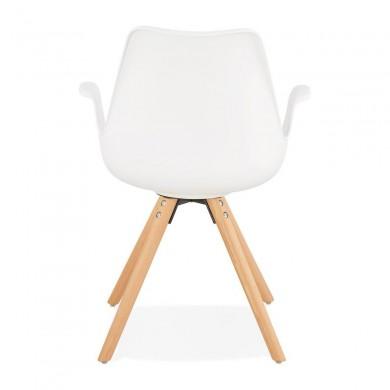 Fauteuil Skanor Blanc Naturel  AC02400WHNA