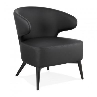 Fauteuil Crapaud Michel Noir  AC02230BLBL
