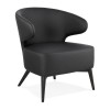 Fauteuil Crapaud Michel Noir  AC02230BLBL