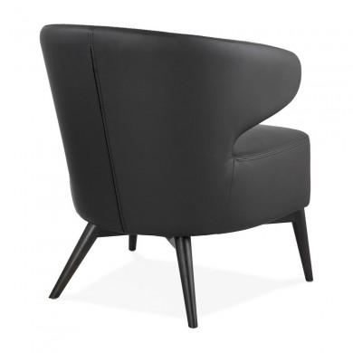 Fauteuil Crapaud Michel Noir  AC02230BLBL