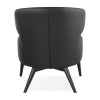 Fauteuil Crapaud Michel Noir  AC02230BLBL