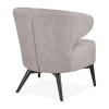Fauteuil Crapaud Missy Gris Noir  AC02220GRBL
