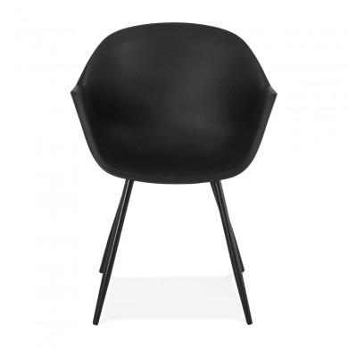 Fauteuil Stileto Noir  AC02180BL