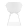 Fauteuil Stileto Blanc  AC02170WH