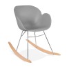 Fauteuil à Bascule Knebel Gris  AC01800GR