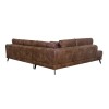 Canapé Classique Bellona Impérial - Beige Tissu - 80x110 Cm