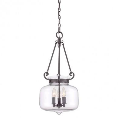 Suspension Stewart 3x60W Bronze foncé QUOIZEL qzstewartwt