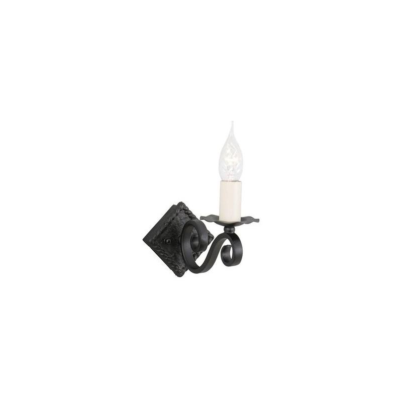 Applique Murale Rectory H 11cm 1x60W Noir ELSTEAD LIGHTING ry1a