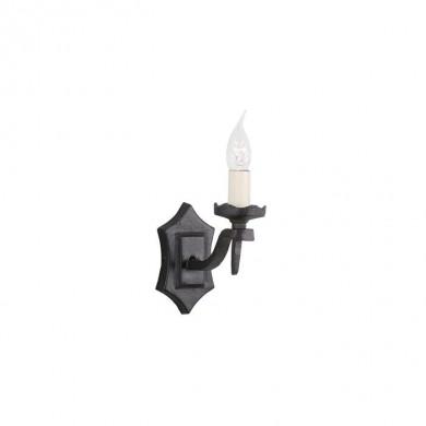 Applique Murale Rectory H 16cm 1x60W Noir ELSTEAD LIGHTING ry1b